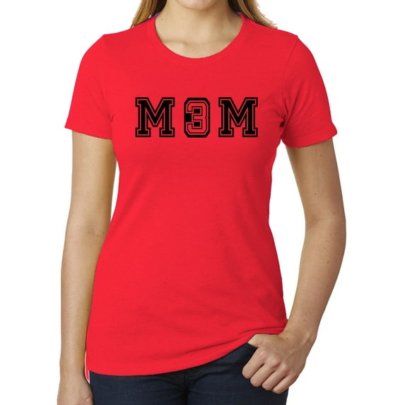 Mom with custom number of kids, Custom T-shirts, Cute Mom Shirts - Heather Red MH200WMOM S16 XS