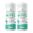 thumbnail image 1 of MomRemedy Hydrogen Peroxide Cleaning Wipes, Household, All Surfaces, Non-Toxic, 2 Count, 1 of 9