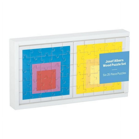 MoMA Josef Albers Wood Puzzle Set