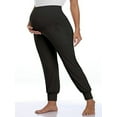 thumbnail image 1 of Momacia Pregnant Womens Casual Cotton Loose Pants Maternity Joggers High Waist Trousers, 1 of 3