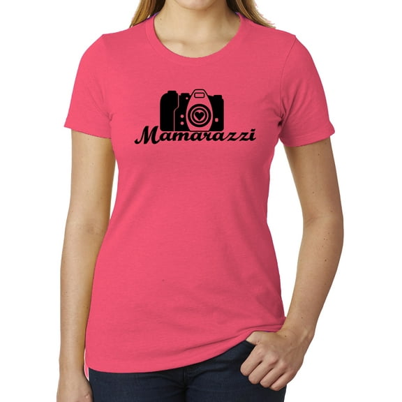 Momarazzi Tee Shirt, Funny Graphic T-shirts, Ladies Tops, Gifts for Mom - Berry MH200WMOM S34 2XL