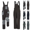 thumbnail image 1 of Momasggi Bib and Brace Work Overalls for Men Baggy Mechanic Work Coveralls Adjustable Strap Painter Jumpsuit with Pockets Green XL, 1 of 3