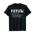 thumbnail image 1 of Momaw Shirts for Women Mothers Day idea Cute Grandma Momaw T-Shirt, 1 of 5