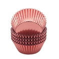 thumbnail image 1 of Mombake Standard Foil Rosegold Cupcake Liners Muffin Baking Cups for Party and More, 100-Count, 1 of 7