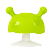 Mombella Mimi Mushroom Silicone Soothing Teething Toy for 0-6Months Breast Feeding Babies/Sucking Babies Who Does not Take Pacifier/Soother Alternative for Unisex Babies, Green