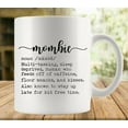 thumbnail image 1 of Mombie Definiton 11Oz Mug, Double Side Printed White Coffee Mug Perfect Funny Gift For Everyone, 1 of 6
