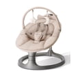 thumbnail image 1 of Momcozy 2-in-1 Electric Baby Swing, Dual-Arm Support System & Parent-Inspired Motions, Convertible to Toddler Seat up to 66 lbs, Adjustable Height, Lightweight, 1 of 9
