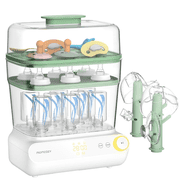 Momcozy 3 Layers Large Bottle Sterilizer and Dryer, Fast Sterilize and Dry