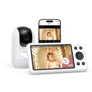 Momcozy 5-Inch Dual-Mode Smart Baby Monitor WiFi Connect BM04