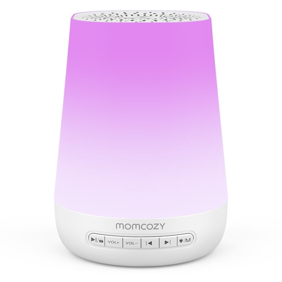 Momcozy Baby Sound Machine with Night Light White Noise Machine for Baby Sleeping with 34 Soothing Sounds, Timer, App Remote Control