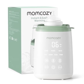 Momcozy Baby Bottle Warmer, 6-in-1 Baby Milk Warmer with Smart Temperature Control, Breastmilk Warmer, Fast Baby Food Heater, Steam Sterilizer