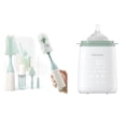 thumbnail image 1 of Momcozy Baby Bottle Warmer, 6-in-1 Smart Temperature Control, Fast Baby Food Heater, Steam Sterilizer & Momcozy Portable Bottle Brush Set - Baby Bottle Cleaner Kit, 1 of 12