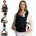 thumbnail image 1 of Momcozy Baby Carrier for Newborn to Toddler - Ergonomic, Comfortable and Lightweight for Babies 7-44 lbs, Easy to Wear, Hands Free, Enhanced Lumbar Support, 1 of 10