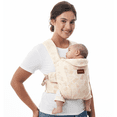 thumbnail image 1 of Momcozy Newborn Carrier WeeSnug - Lightweight and Cozy Comfort for 7-25 lbs, Ergonomic Cross-Back Support, Jacquard Weave, Hands-Free Baby Carrier with Lumbar Support, Geometry, 1 of 2