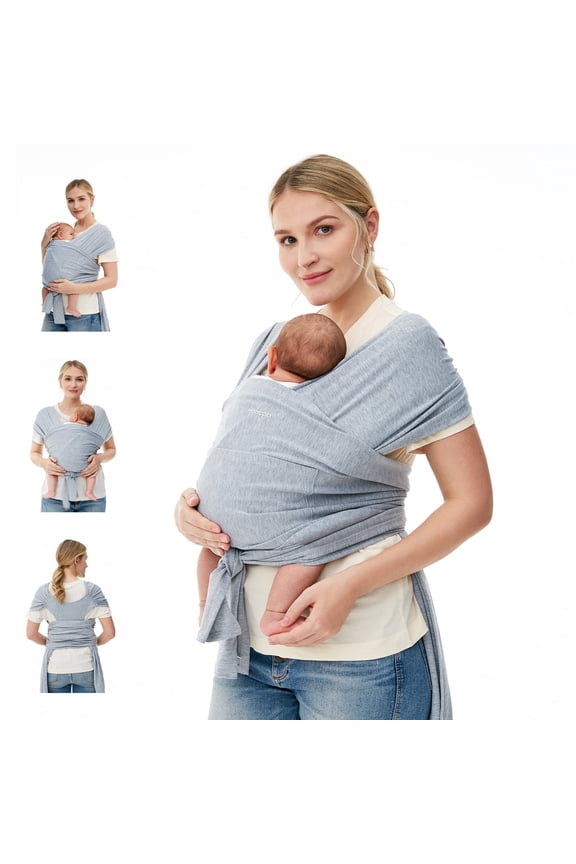 Baby Carrier,Skin-friendly and breathable fibers,Adjustable Baby Carrier Wrap,Holds up to 35 pounds of Toddler, Easy to Wear Baby Sling Wrap