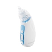 Momcozy Electric Baby Nasal Aspirator BN02 with Gentle Suction and Soothing Features, Light Blue