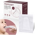thumbnail image 1 of Momcozy Baby Finger Toothbrush,Extra Soft,Tooth Gum Tongue Oral Wipes Cleaner, Infant Toddler, 30pcs, 1 of 7