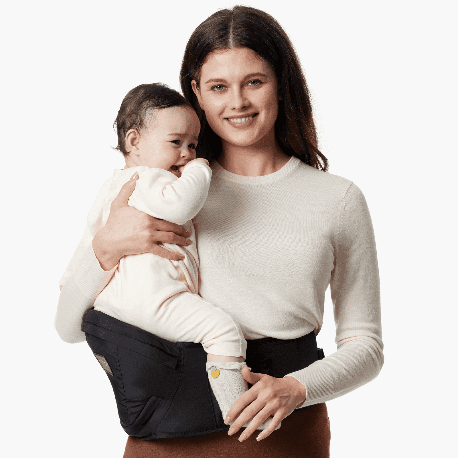 ちびmama*☺︎☺︎* Momcozy M Size Baby Hip Seat Carrier with Adjustable