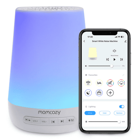 Momcozy Baby Sound Machine With Rest Night Light