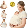 thumbnail image 1 of Momcozy Baby Carrier Air Mesh - Baby Wrap for Newborns to Toddler 8-35 lbs - Cooling, Breathable, and Lightweight, 1 of 10