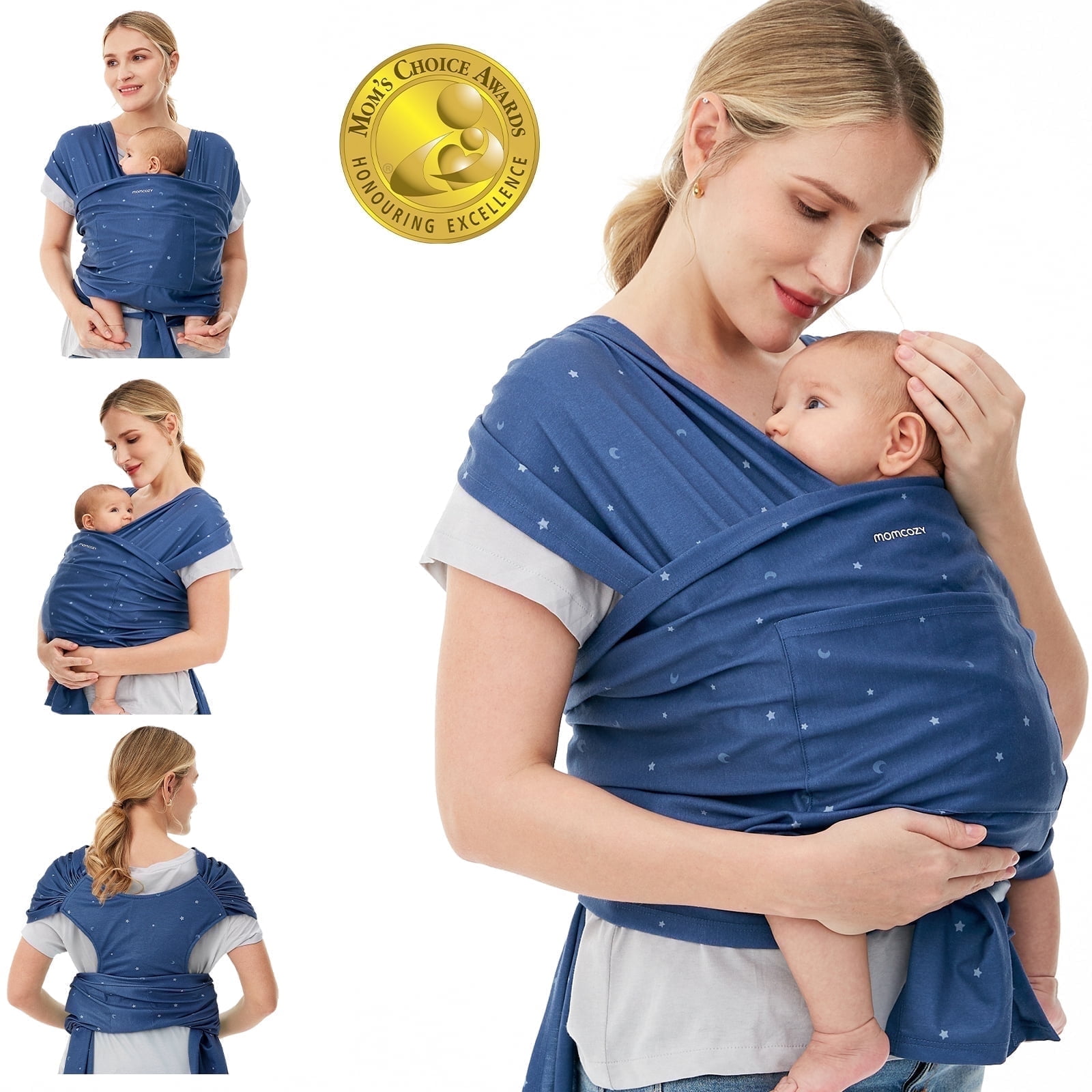 Momcozy Baby Wrap Carrier, Easy to Wear Infant Jamaica Ubuy