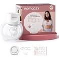 thumbnail image 1 of Momcozy Breast Pump S12 Pro Quick, Hands-Free Wearable & Wireless Pump, with DoubleFit Hybrid Flange, 3 Modes & 9 Levels Electric Pump Portable, Smart Display, 24mm Flange, 1 Count, Cozy White, 1 of 8