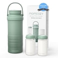 thumbnail image 1 of Momcozy 22oz Portable Breast Milk Cooler for Outdoor, Life Saver with 360° Total Cooling for 24 Hours, Larger Capacity Travel Breastmilk Chiller with 2pcs Baby Bottles for Breastmilk Storage, 1 of 10