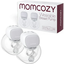Momcozy S12 Pro Hands-Free Breast Pump Wearable, Double Wireless Pump with  Comfortable Double-Sealed Flange, 3 Modes & 9 Levels Electric Pump  Portable, Smart Di…