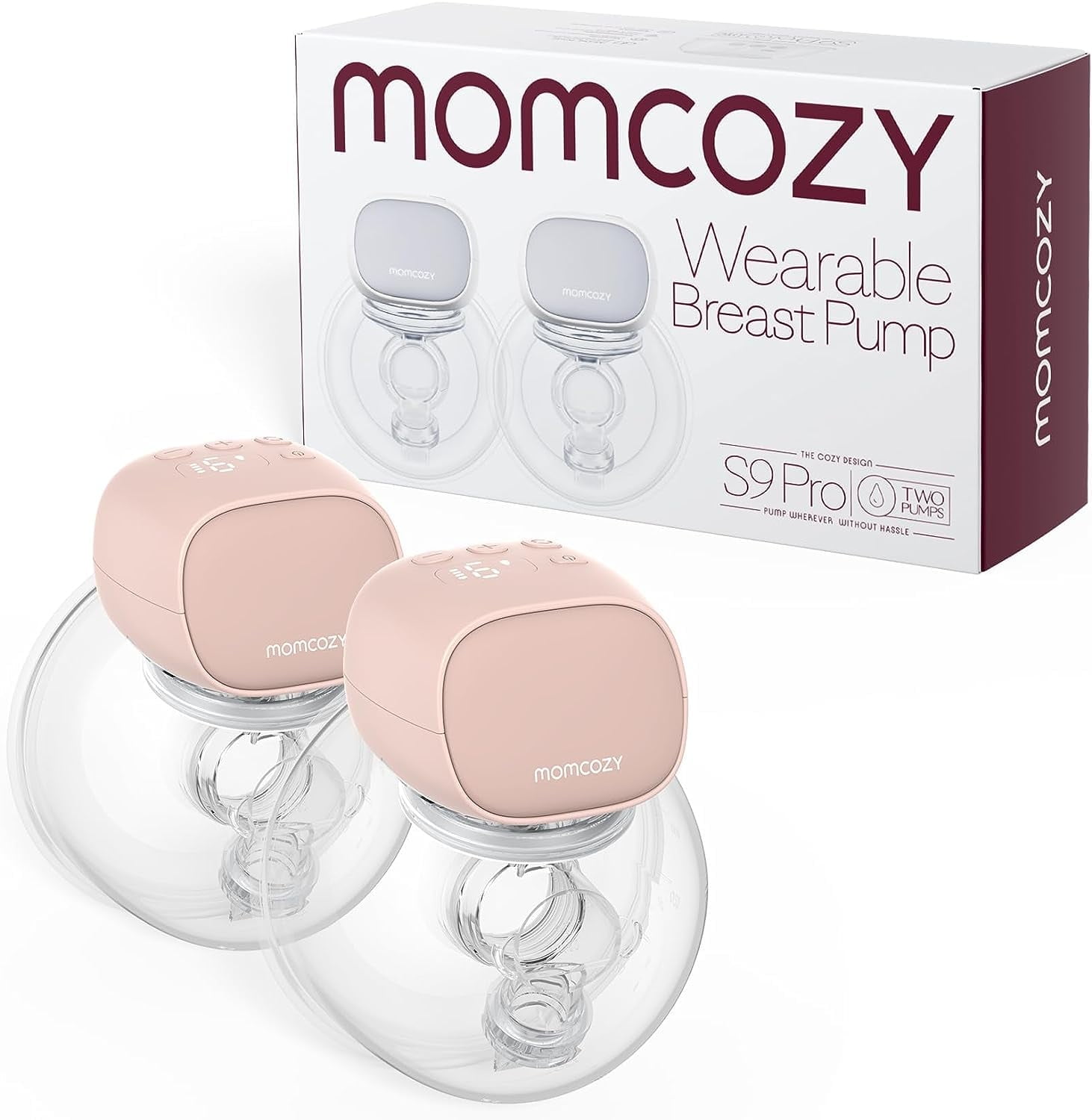 Momcozy Double Wearable Breast Pump S9 Pro, Mom Cozy Free