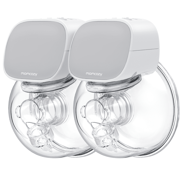 Momcozy S12 Pinky Pro Hands Free Breast Pump Wearable, 24mm 2 Pack