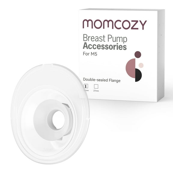 Momcozy Flange 24mm for Momcozy M5 Breast Pump, Original M5 Breast Pump Replacement Accessories, 1PC