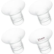 Momcozy Flange Insert 21mm Compatible with 24mm Flange/Shield of Most Pumps, Insert for Momcozy/Medela/Elvie/Spectra, Bellababy/TSRETE/Willow Breast Pump Replacement Accessories, 4Pcs