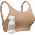 thumbnail image 1 of Momcozy Hands Free Pumping Bra, Adjustable Breast-Pumps Holding and Nursing Bra, Pumping & Nursing Bra in One, 1 of 6