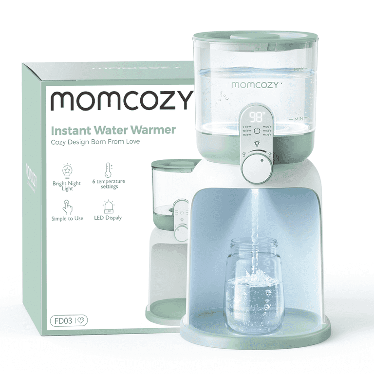 Momcozy Instant Baby Bottle Warmer, 57oz Water Tank, Temperature