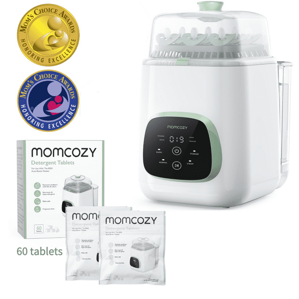 Momcozy KleanPal Pro Baby Bottle Washer, Sterilizer & Dryer Combo