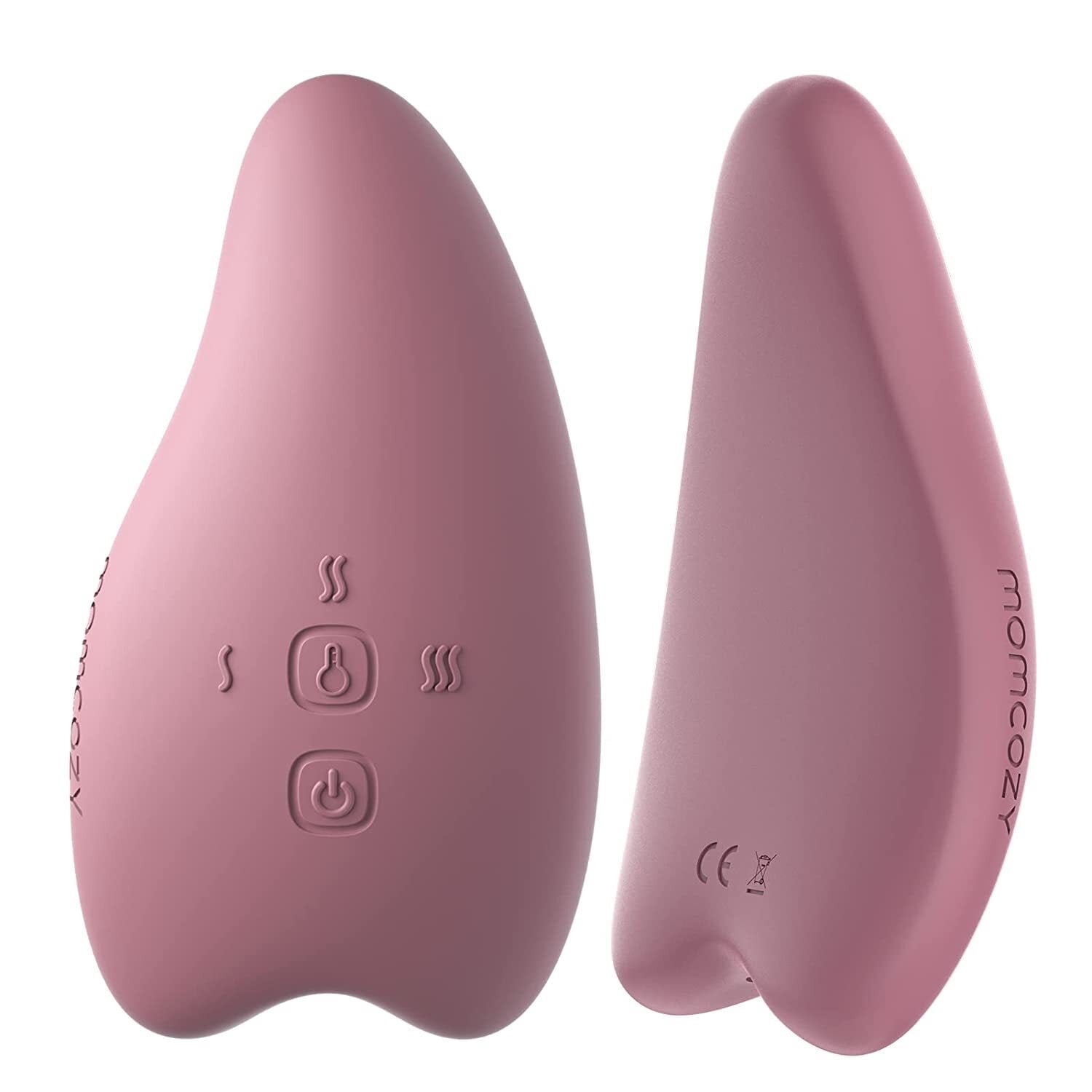 Momcozy Lactation Massager for Breastfeeding, Heat & Vibration Improve Milk Flow, Mom Cozy for Breast Pumping 2Pack