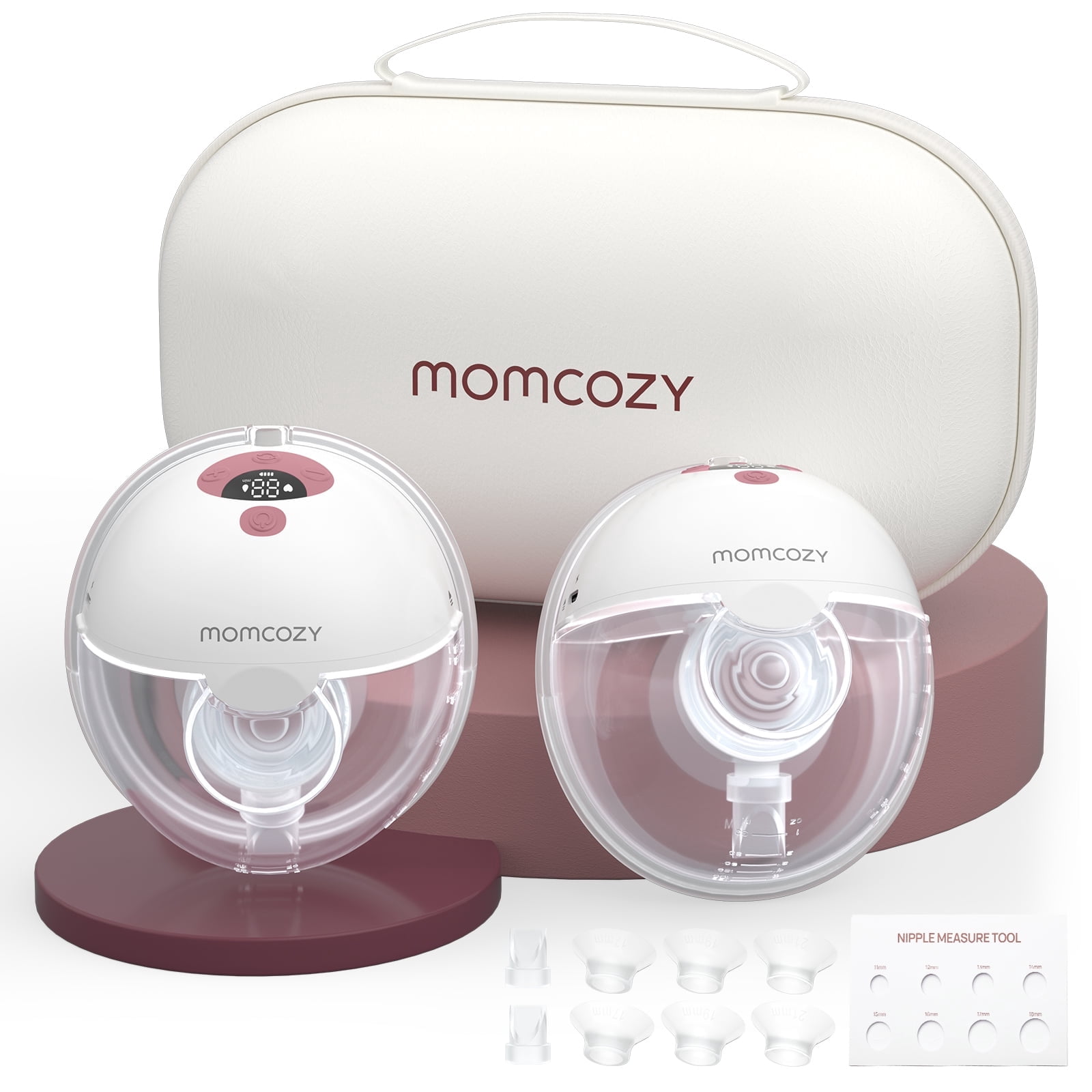 Momcozy M5 Wearable Breast Pump, Electric Breast Pump Hands Free