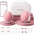 thumbnail image 1 of Momcozy M9 Breast Pump Hands Free Mobile Flow, App Discreet Wearable Breast Pump M9, Control Personalized 2 Pack, Cozy Red, 1 of 15