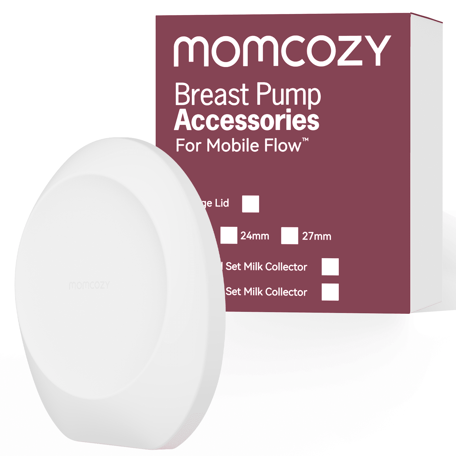 Momcozy Mobile Flow Breast Pump Dust Cover, Original Momcozy M9 Mobile Flow Breast Pump Replacement Accessories, 1PC