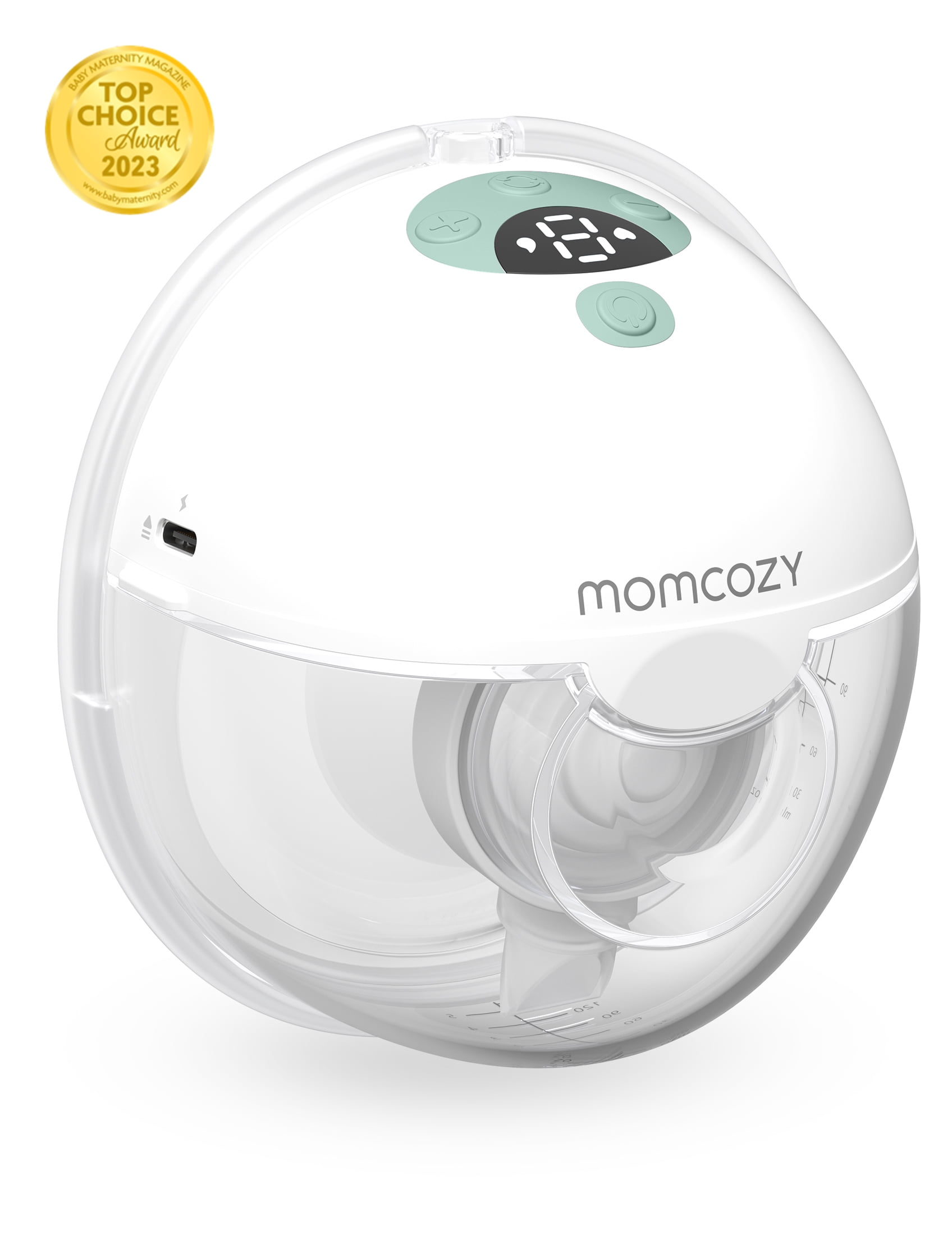 MomCozy M5 Wearable Breast Pumps Mint Two Pumps Hands-Free - New/ Sealed