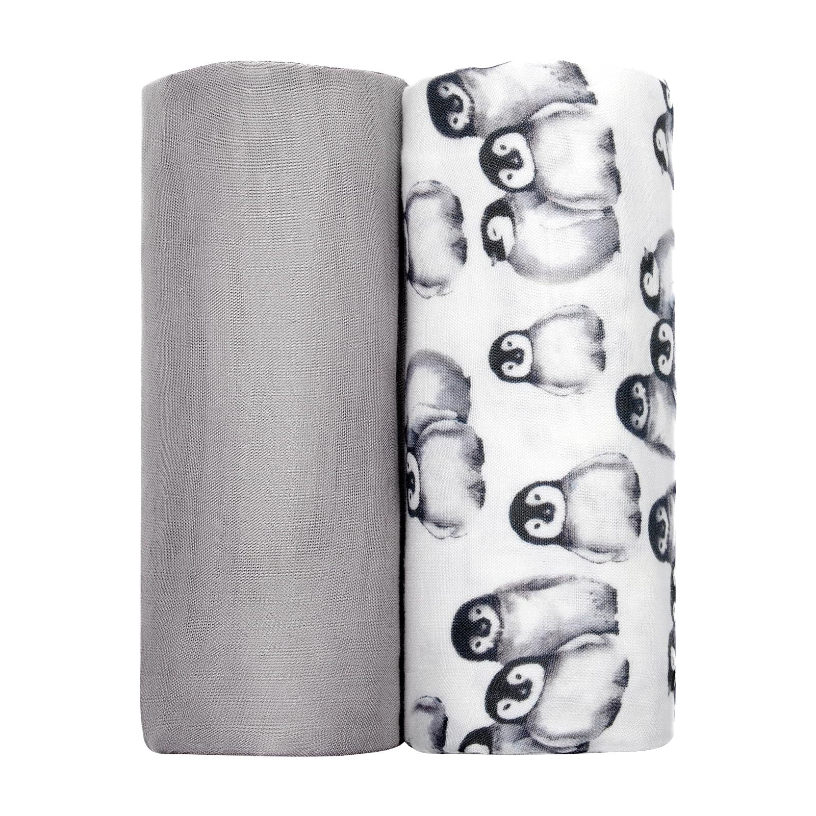 Momcozy Muslin Swaddle Blankets, Ultra Soft Swaddle Wraps for Boys and