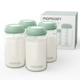 thumbnail image 1 of Momcozy Natural Baby Bottle, 11oz Wide-Neck Breast Milk Container, BPA-Free Plastic, Compatible with Momcozy Breast Milk Cooler, 1 of 7