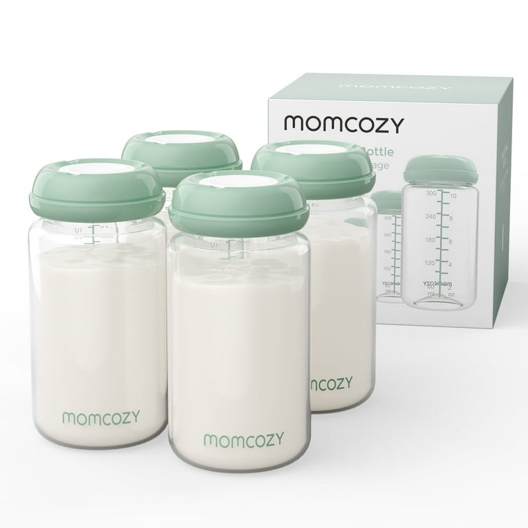 Momcozy Natural Baby Bottle, 11oz Wide-Neck Breast Milk