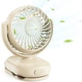 thumbnail image 1 of Momcozy Portable Stroller Fan with Clip | 4-Speed Mini-Fan for Carrier | Personal Fans Ultra Light 0.26lb | Gaps ≤4.5mm | Handheld Cooling | Rechargeable Rotate for Diaper Backpack/Table/Chair, 1 of 7