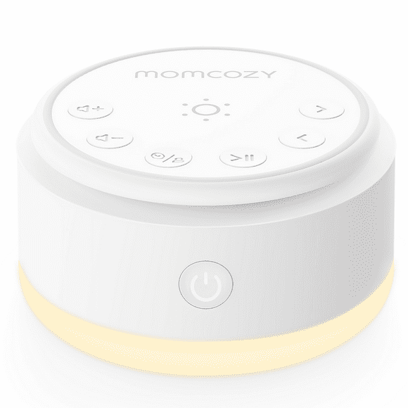 Momcozy Portable White Noise Machine, Rechargeable Travel Sound Soother
