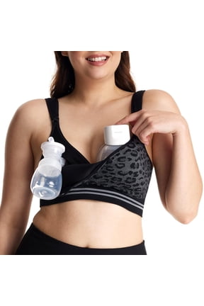 Pumping Bra Hands Free, Wireless Nursing Bra, Maternity Bra for Spectra, Medela, Elvie, Willow,etc