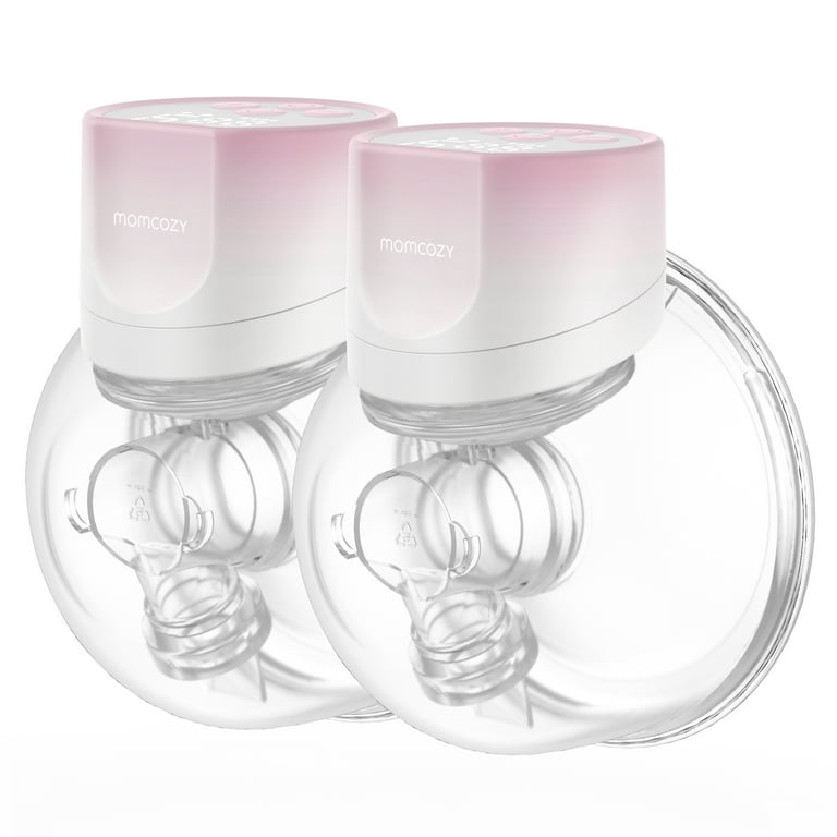  Momcozy Breast Pump Hands Free M5, Wearable Breast Pump of  Baby Mouth Double-Sealed Flange with 3 Modes & 9 Levels, Electric Breast  Pump Portable - 24mm, 2 Pack Lilac : Baby