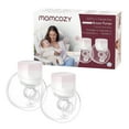 thumbnail interactive-video image 1 of Momcozy S12 Pro V Hands-Free Wearable Breast Pump 3 Modes 9 Suction Levels Portable Electric Pump 2 Pack  Cherry Blossom Pink, 1 of 11