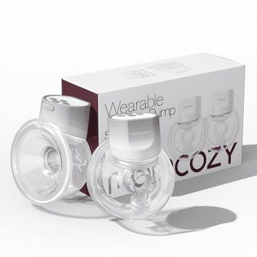 Momcozy S12 Pro Electric Breast Pump Hands Free, Wearable Breast Pump 24mm Gray