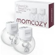 Momcozy S12 Pro Hands Free Breast Pump Wearable, Double Portable Breast Pump Electric, 24mm White